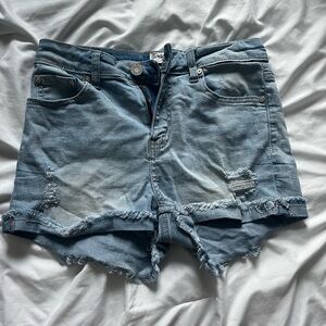 jean shorts